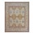Afghan Sultanabad Masters Wool 8 x 10 Ivory, Tan, Red & Light Blue Handmade Area Rug #1143755 For Sale