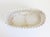 1950s Rare Italian Creamware Oval Ceramic Rope Basket For Sale - Image 9 of 14