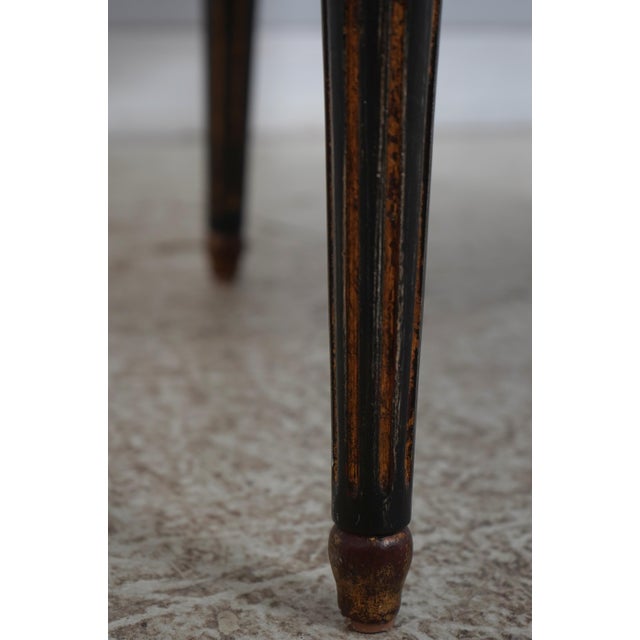 Set of 8 Louis XVI Style Oval Back Dining Chairs For Sale - Image 17 of 18