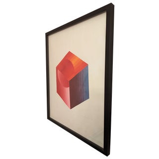 Berenice Benjelloun, Spectrum Cube, 1974, Print, Framed For Sale