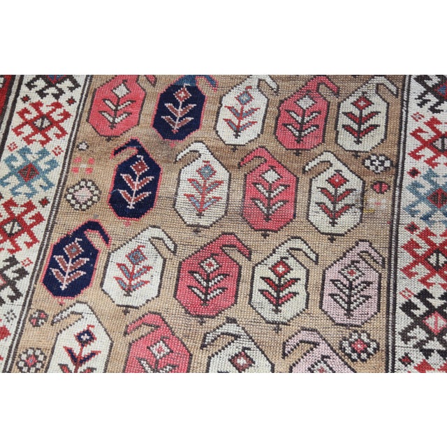 Antique Caucasian Gendje Rug For Sale - Image 16 of 16