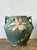 Ceramic Vintage Boho Roseville Green Vase For Sale - Image 7 of 11