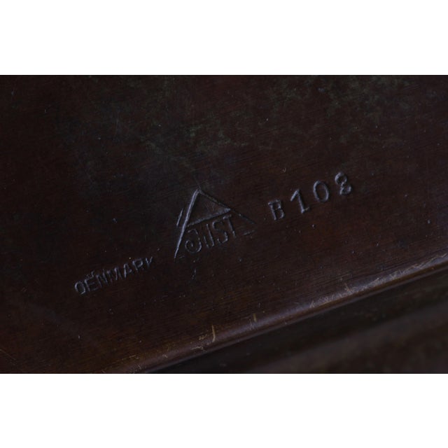 Metal Antique Danish Model B103 Bowl in Bronze by Just Andersen, 1920s For Sale - Image 7 of 10