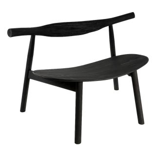 Pressed Wood Low Chair by Johannes Hemann For Sale