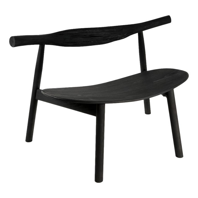 Pressed Wood Low Chair by Johannes Hemann For Sale