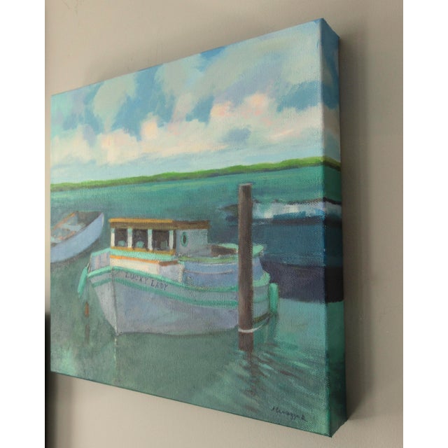 Nautical Lucky Lady by Anne Carrozza Remick For Sale - Image 3 of 7