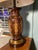 Designer Frederick Cooper Art Nouveau Style Ceramic Table Lamp With Original Woven Shade For Sale In Philadelphia - Image 6 of 18