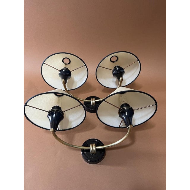 Wall Lamps from Arlus, France, 1950s, Set of 2 For Sale - Image 11 of 14