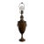 Vintage Frederick Cooper Chicago Mahogany Urn Shaped Table Lamp For Sale