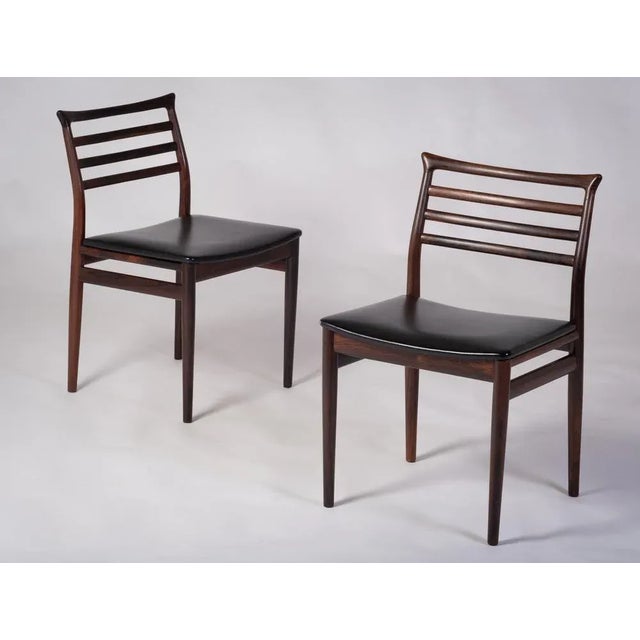 Mid-Century Modern Dining Chairs by Erling Torvits for Sorø Stolfabrik, 1960s, Set of 4 For Sale - Image 3 of 11