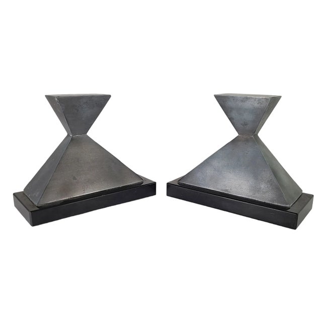1970's Modernist Bookends by William Macowski for Ketcham & McDougall For Sale - Image 12 of 12