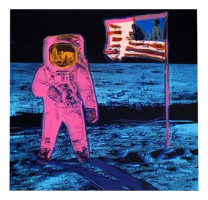 Andy Warhol, Moonwalk, Pink, Screenprint