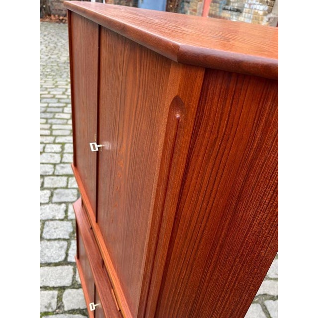 Corner Cabinet in Teak from Aulum Møbelfabrik For Sale - Image 5 of 11