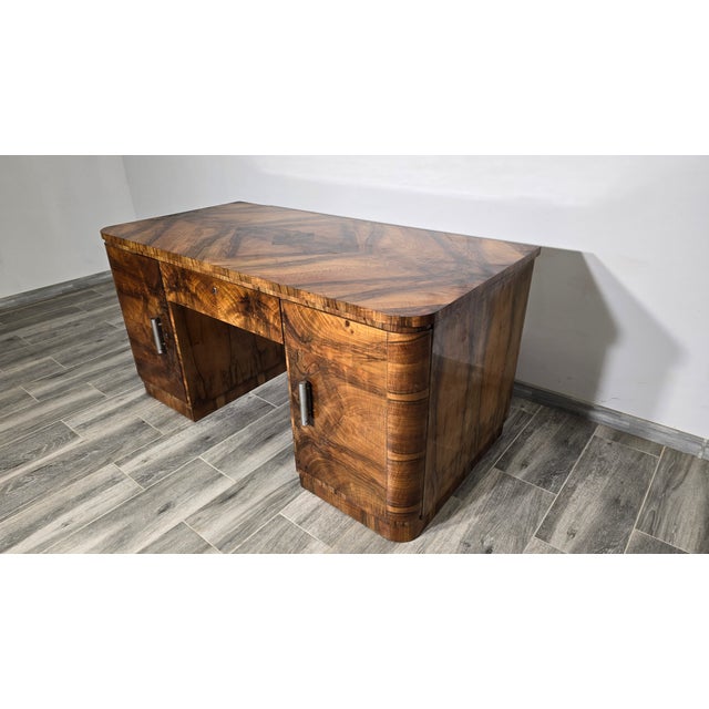 Art Deco Desk, 1930s For Sale - Image 10 of 18