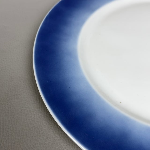 Blue Porcelain Place Card Plates by Richard Ginori , Set of 18 For Sale - Image 8 of 11
