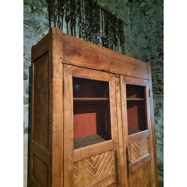 Brown Antique French Wardrobe, 1800s For Sale - Image 8 of 17