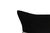 Designer Black Velvet Large Lumbar Pillow Cover 15x31 For Sale - Image 4 of 5