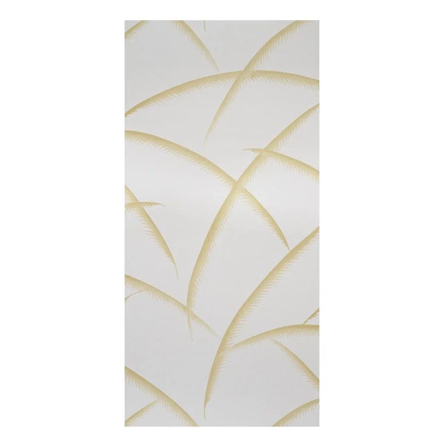 Inspired by 1920s aesthetics, Deco Palm Panel Set features stylized palm fronds beautifully distilled to gestural, tonal...