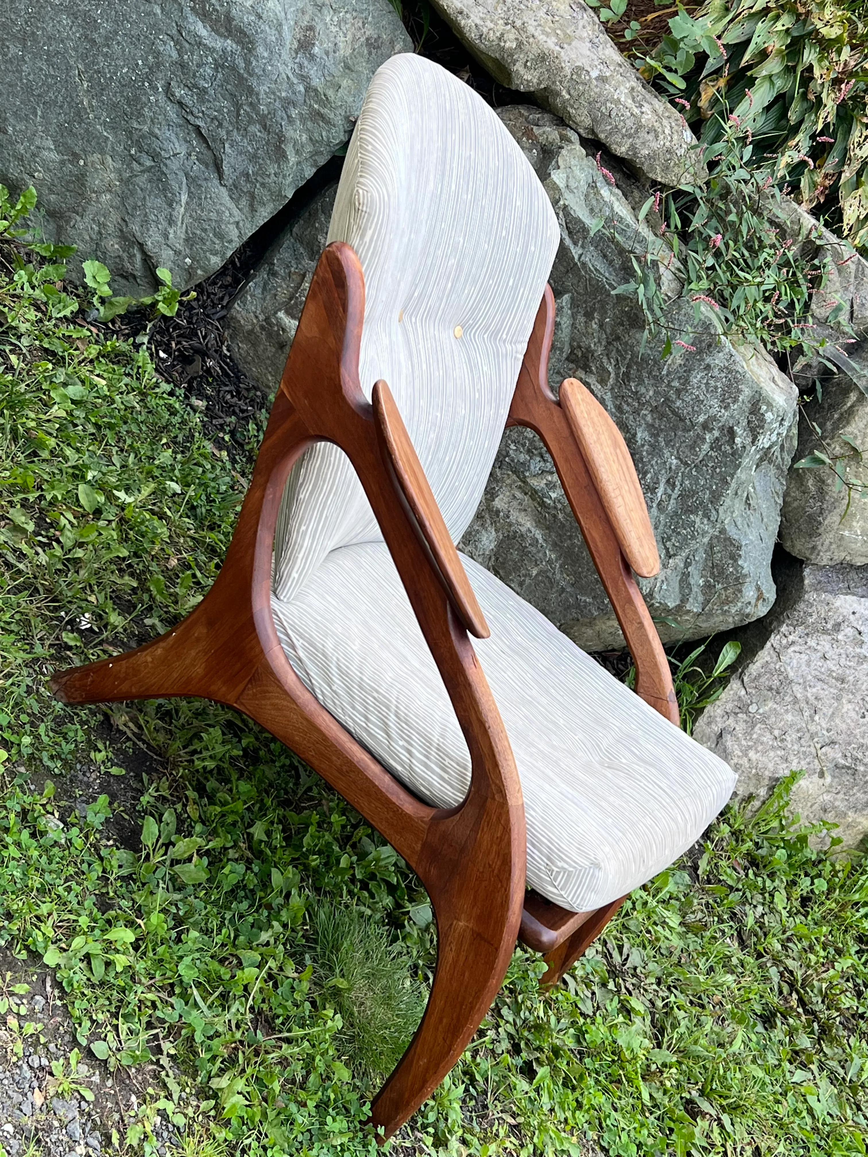 1960s Adrian Pearsall for Craft Associates 2249-C Arm Chair | Chairish