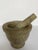 Rustic Mid 20th Century Grey/Green Marble Mortar and Pestle For Sale - Image 3 of 8
