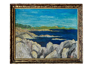 Geoffrey Baxter, Coastal Landscape, Early 20th Century, Oil Painting