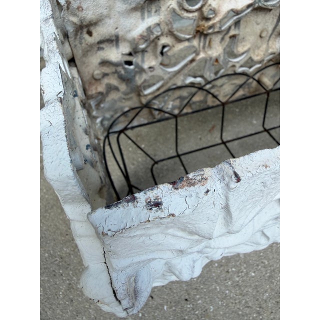Vintage Cast Iron Grapevine Motif Jardiniere Planter For Sale - Image 12 of 12