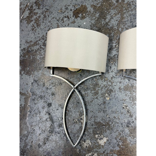 Nicolas Aubagnac for Porta Romana Wall Sconces, Pair For Sale - Image 10 of 12