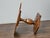 Wood 19th Century Biedermeier Round Walnut Pedestal Table With Veneered Starburst Top For Sale - Image 7 of 10