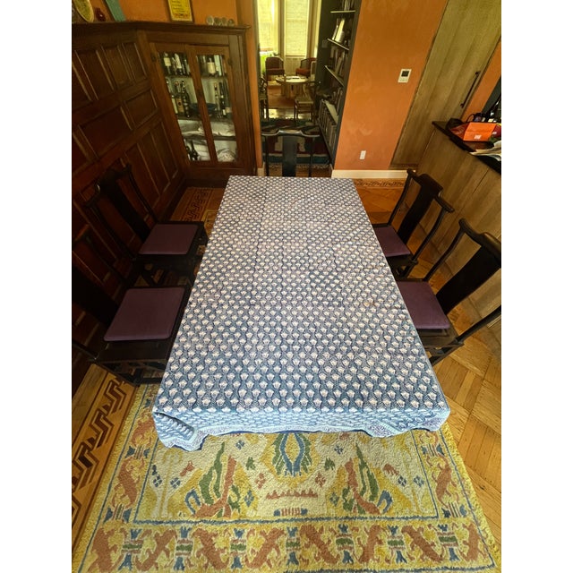 1960s 1960s Chinese Yokeback Carved Dining Chairs For Sale - Image 5 of 5