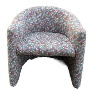 1990s Postmodern Barrel "Nanden" Chair in the Style of Hans Weidmann For Sale