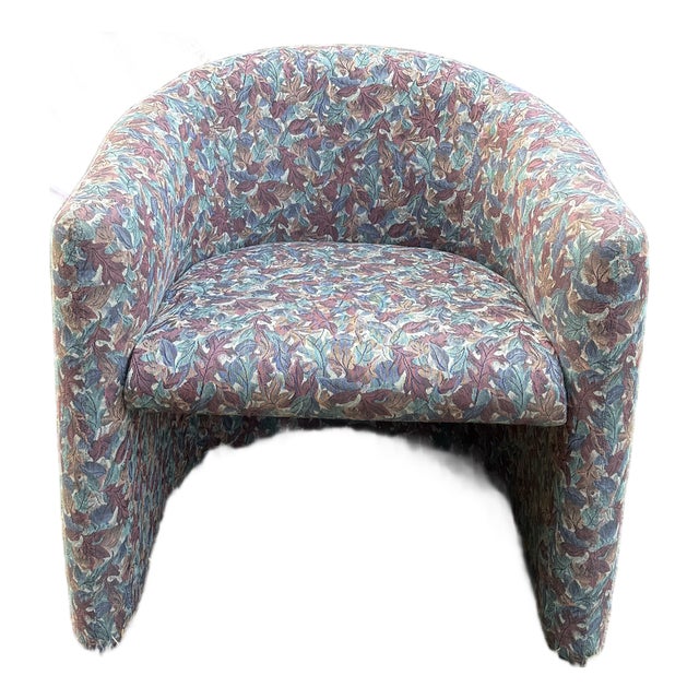 1990s Postmodern Barrel "Nanden" Chair in the Style of Hans Weidmann For Sale