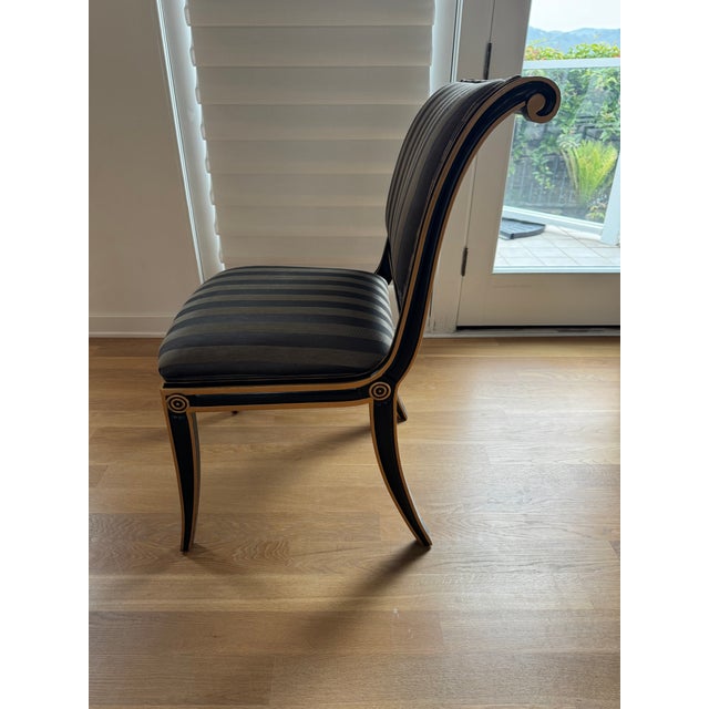 1980s Baker Regency Dining Chairs Set of 8 Chairish