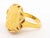 Salvador Dali For Piaget 'Dalí d'Or' 22K Gold Coin Ring in 18K Gold Setting, Size 6.5 For Sale - Image 9 of 12