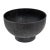 Mid-Century Modern Vintage 1970s Large Black Fesco #7198 Modernist Architectural Pottery Molded Plastic Planter Pot For Sale - Image 3 of 6