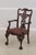 Maitland - Smith Set of 4 Maitland Smith Georgian Mahogany Armchairs For Sale - Image 4 of 17