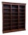 Classic English Open Bookcase For Sale