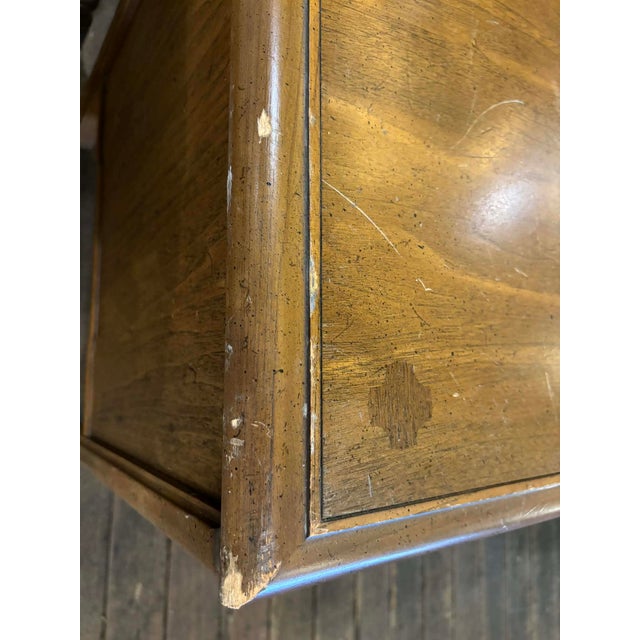 1960s Vintage Mid Century Long and Low Console Table or Media Stand For Sale - Image 5 of 9