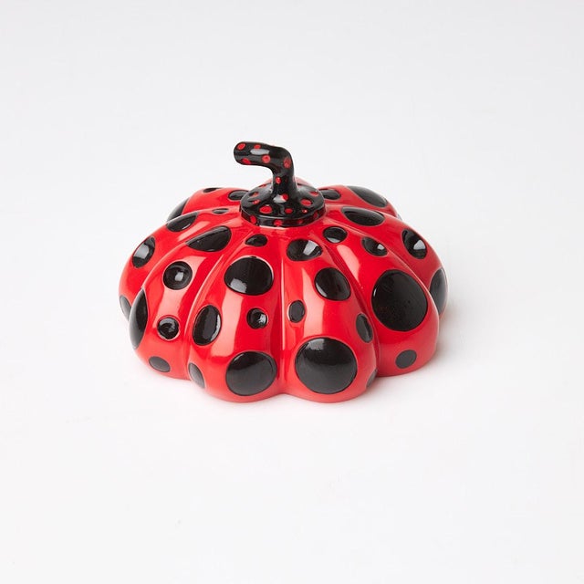 Red and Black pumpkin, 2015 Yayoi Kusama