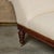 1920's Chaise Lounge With Carved Walnut Base, Newly Upholstered For Sale In Los Angeles - Image 6 of 8
