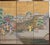 Chinoiserie C. 1940s Vintage Chinese Painted Folding Screen "Flying Kites" For Sale - Image 3 of 16