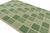Mid-Century Modern Rug & Kilim’s Scandinavian Style Rug in Green With Geometric Patterns For Sale - Image 3 of 7