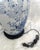 Blue & White Chinoiserie Table Lamp For Sale - Image 9 of 12