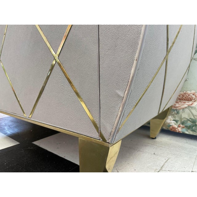 Kir Royale French Style Greige Buffet For Sale - Image 4 of 5