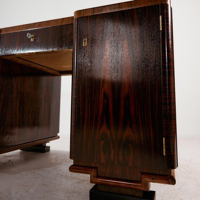 Art Deco Desk, 1940s For Sale - Image 10 of 18