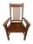 Stickley Vintage Stickley Style Mission Oak Dining Chairs - Set of 6 For Sale - Image 4 of 8