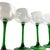 Durand Vintage Luminarc Durand France Emerald Green Stem Small Wine Glasses- Set of 6 For Sale - Image 4 of 7