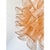 Clear and Gold Petali-Selle Murano Glass Chandelier by Simoeng For Sale - Image 6 of 9