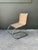 Vintage Mies Van Der Rohe for Knoll Cantilevered Chrome and Rattan Mr Chair For Sale - Image 12 of 18