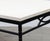 JANUS et Cie Black Stainless Steel Amalfi Stone Top Coffee Table - Outdoor / Indoor For Sale - Image 4 of 7