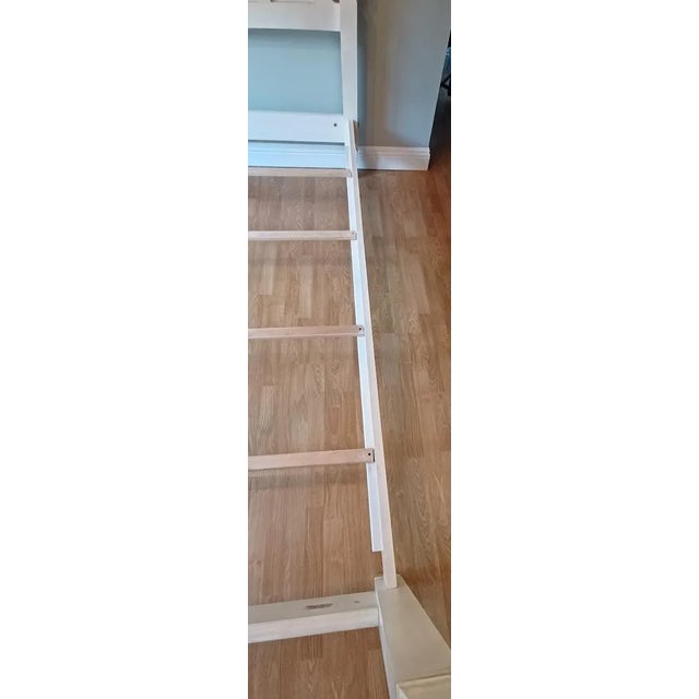 Ethan Allen Swedish Home Four Poster and Canopy Bed King Size For Sale - Image 11 of 12